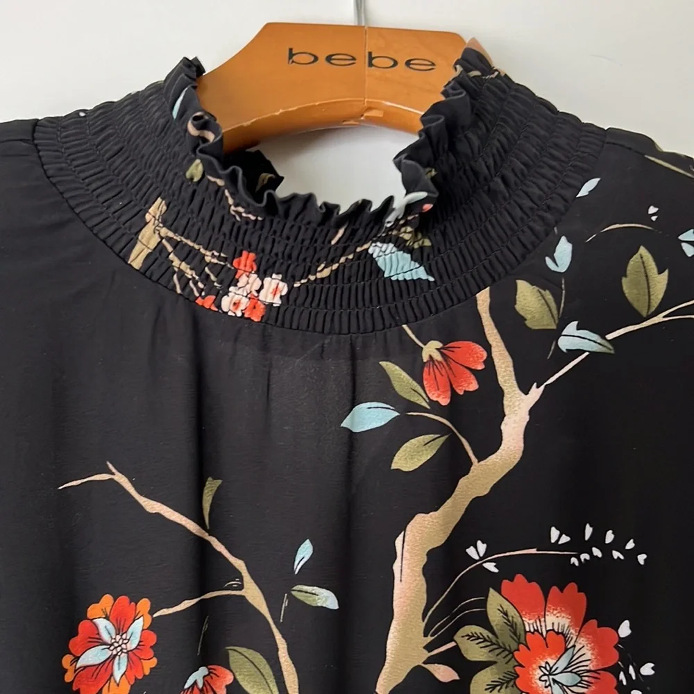 NANETTE LEPORE ♥️ Floral high low Dress SZ 4 with Tags! - Picture 4 of 7